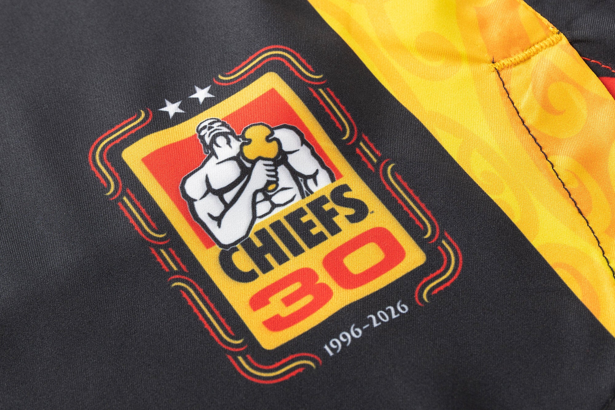 Waikato Chiefs 2026 Rugby Union Mens Black Gym Training Shorts - Image 7