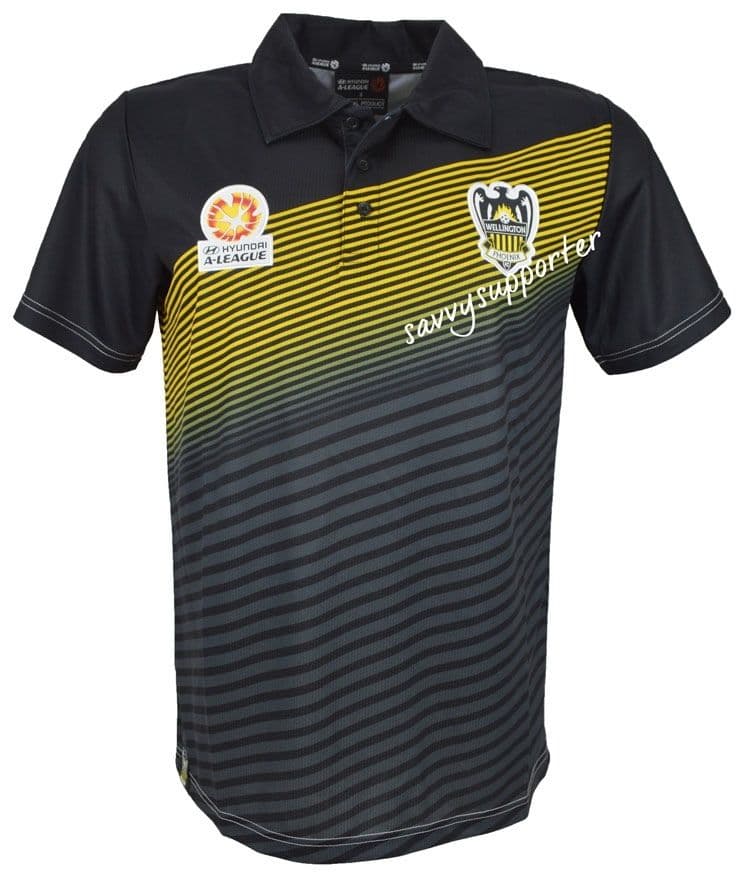 Wellington Phoenix Mens Polyester Polo Shirt - Image 7