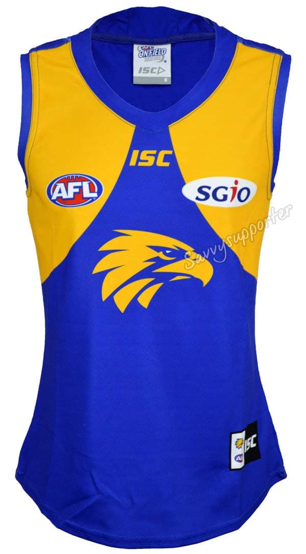 West Coast Eagles AFL Ladies Home Guernsey - Image 7