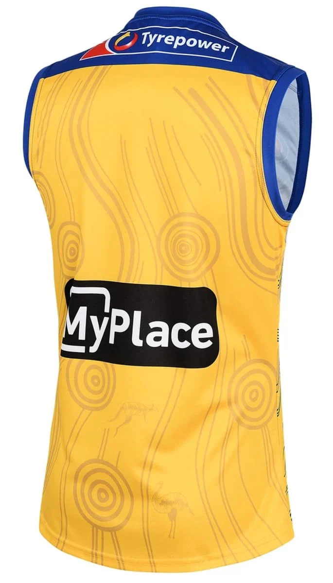 West Coast Eagles 2025 AFL Mens Indigenous Guernsey - Image 2