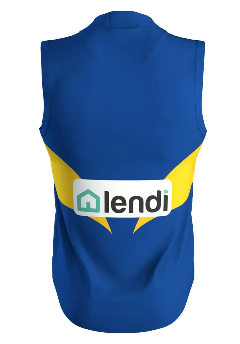West Coast Eagles AFL Mens Home Guernsey - Image 2