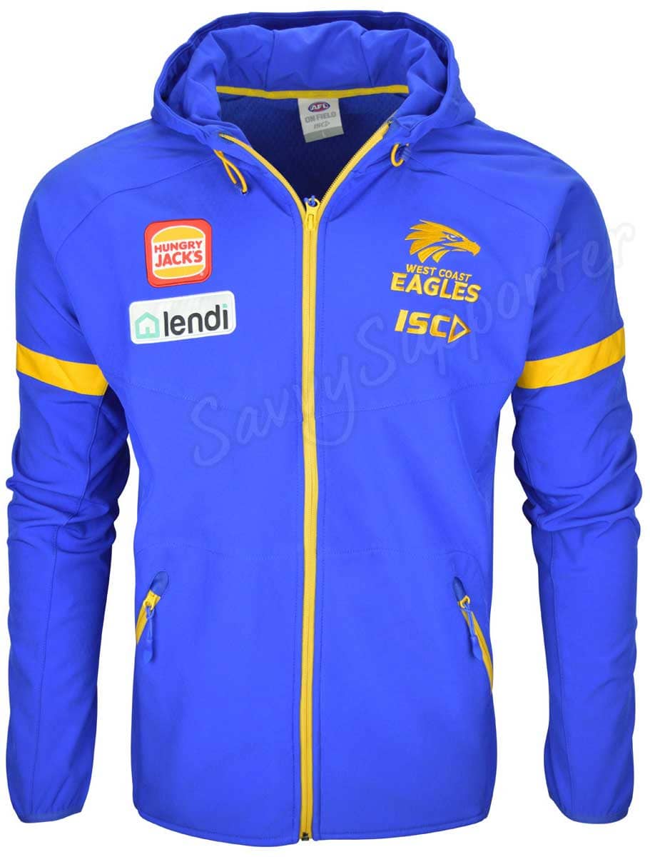 West Coast Eagles AFL Mens Tech Pro Hoody - Image 3
