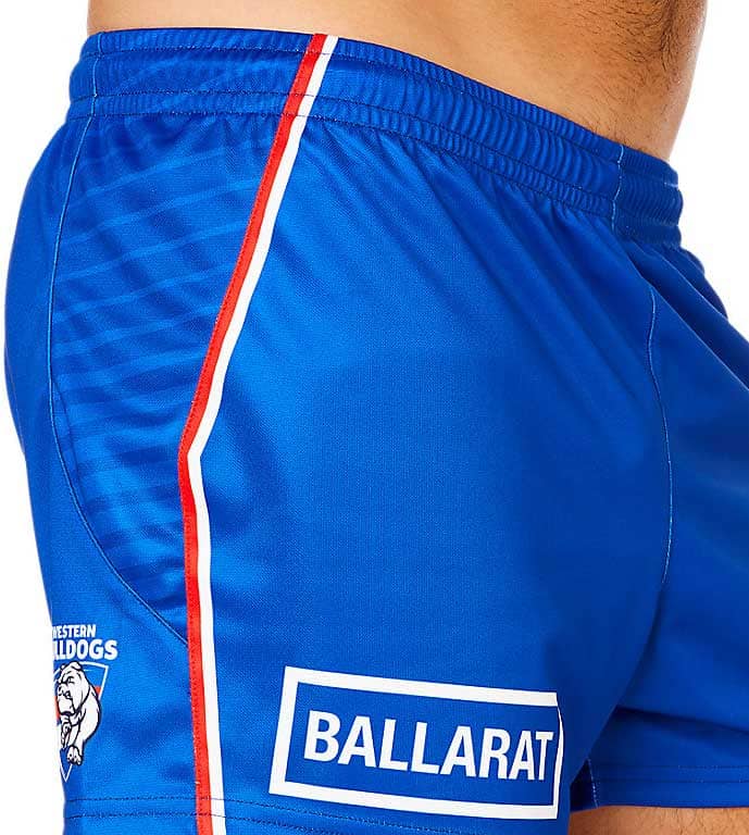 Western Bulldogs AFL Mens Home Shorts - Image 3