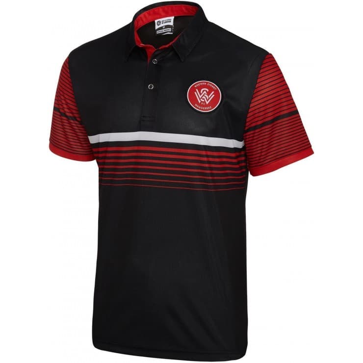 Western Sydney Wanderers 2018 Sublimated Polo Shirt - Image 4