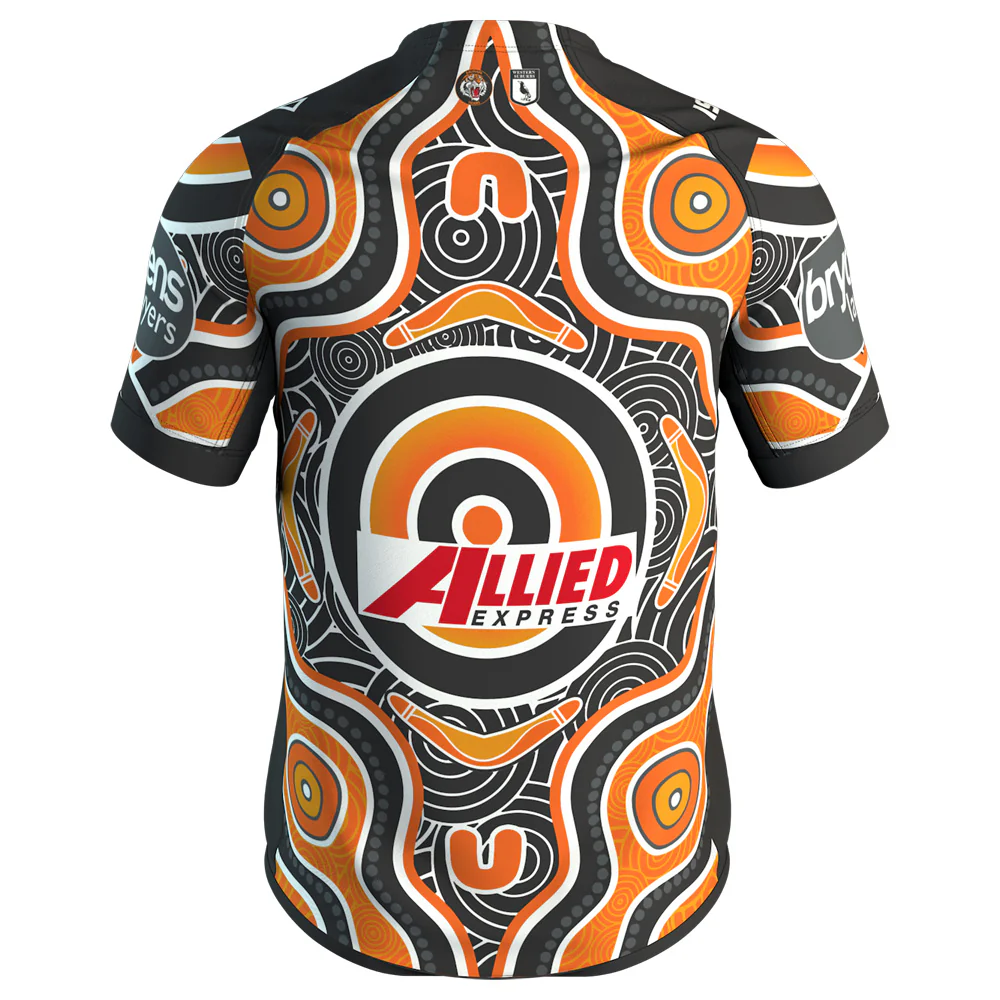 Wests Tigers NRL Mens Indigenous Jersey - Image 2