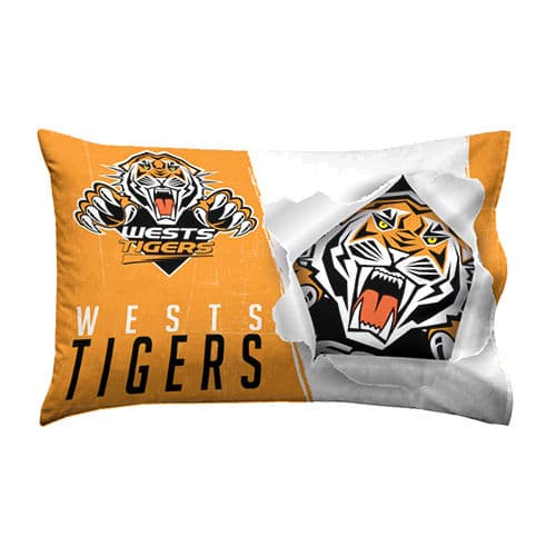 Wests Tigers 2024 NRL Quilt Cover Set Doona Single Double Queen King - Image 4