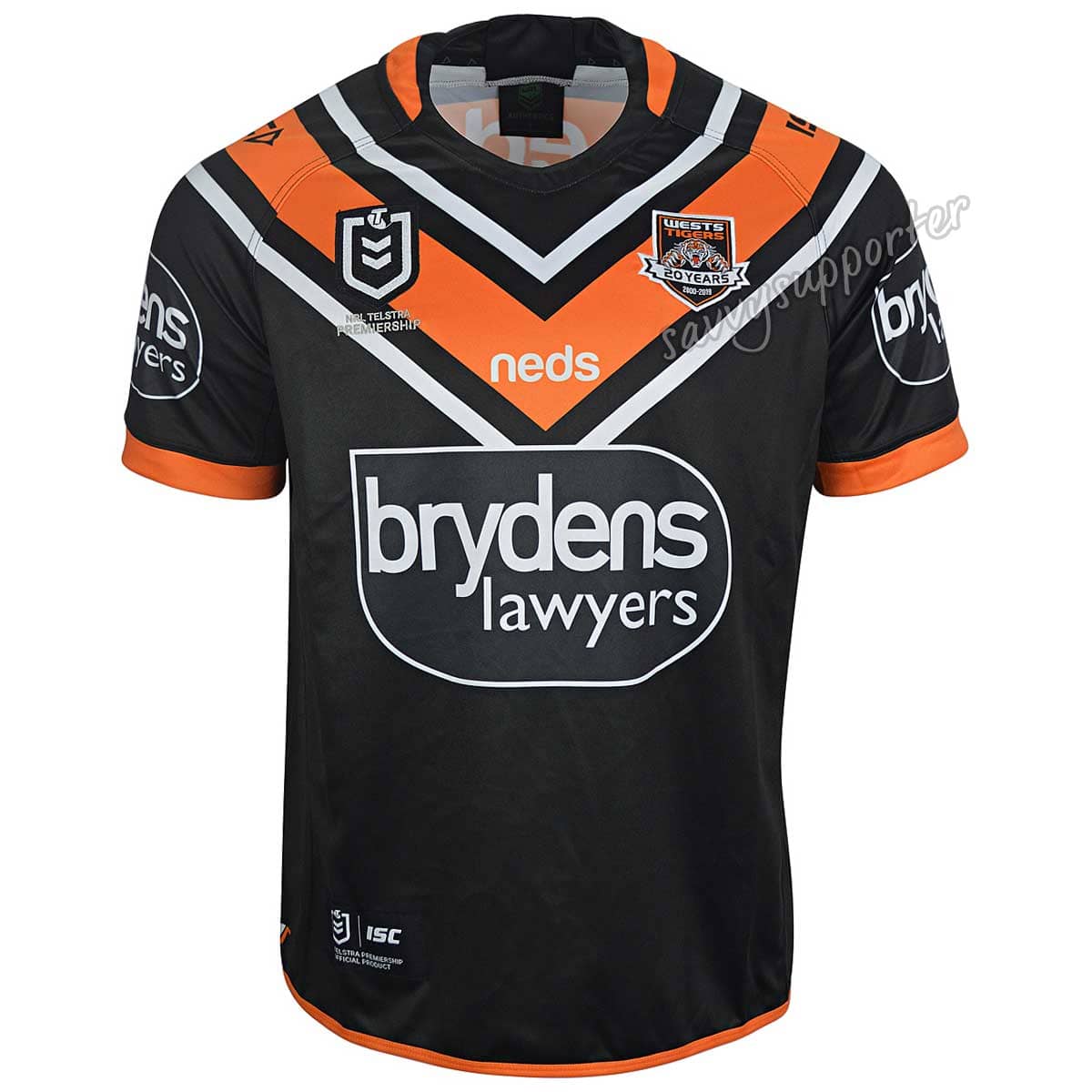 Wests Tigers Mens NRL Home Jersey - Image 10
