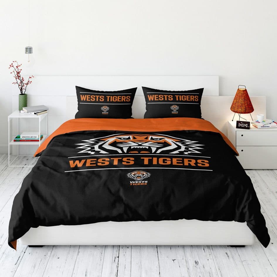 Wests Tigers 2025 NRL Queen Quilt Set