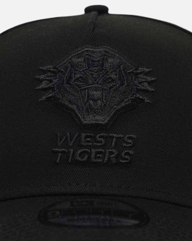 Wests Tigers 2026 NRL Black on Black 9FORTY Snapback Cap - Image 2