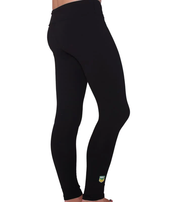 Wests Tigers NRL Ladies Activewear Tights - Image 3