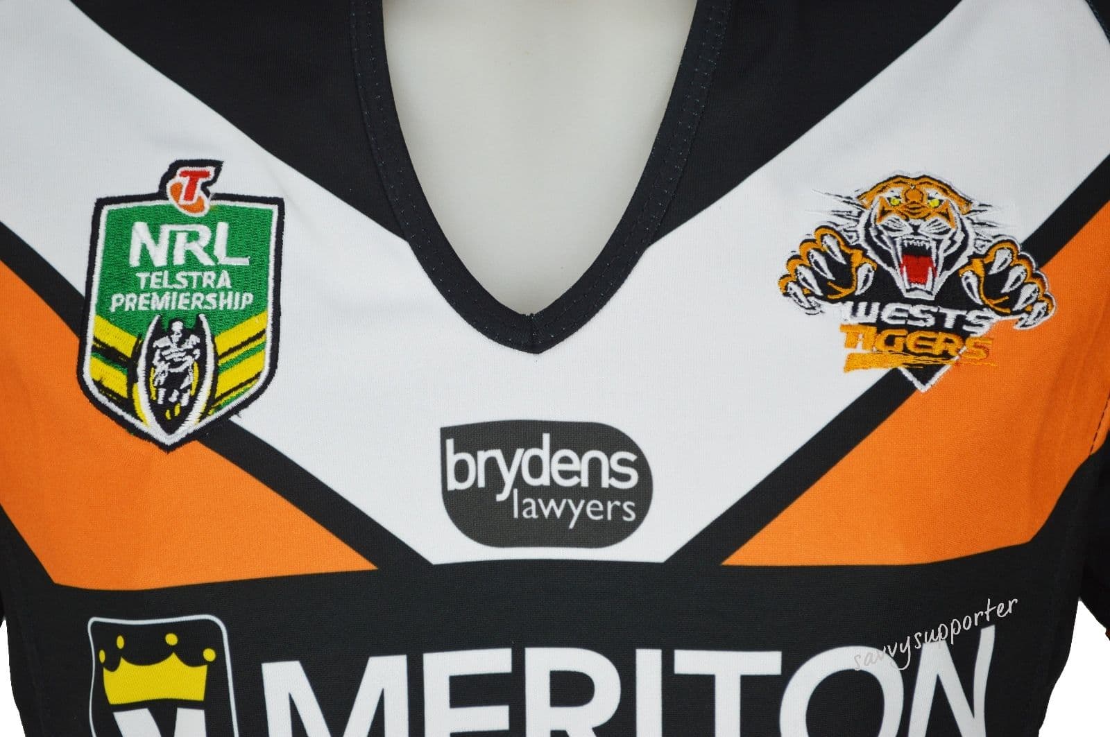 Wests Tigers NRL Ladies Home Jersey - Image 3