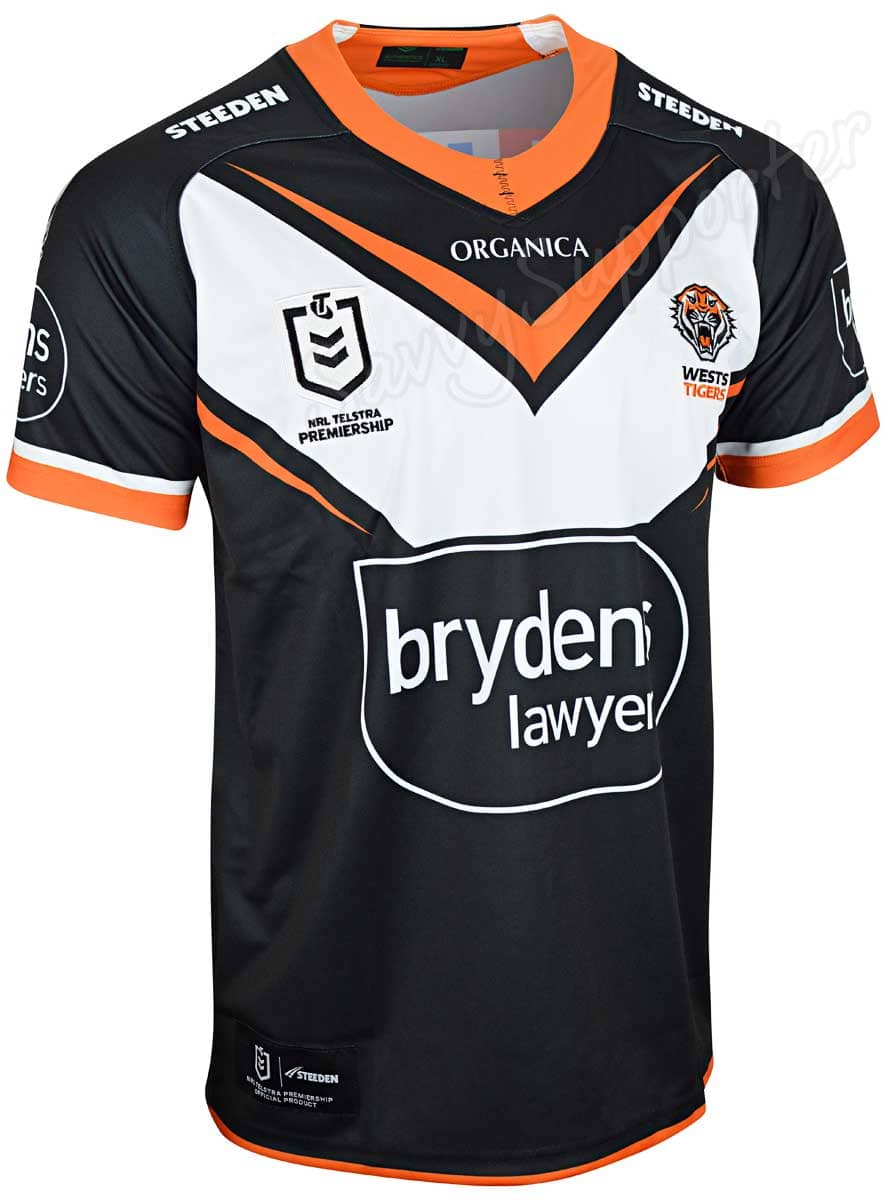 Wests Tigers NRL Mens Home Jersey - Image 2