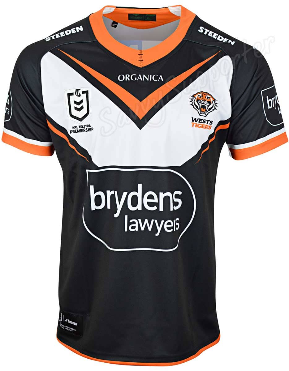 Wests Tigers NRL Mens Home Jersey - Image 3