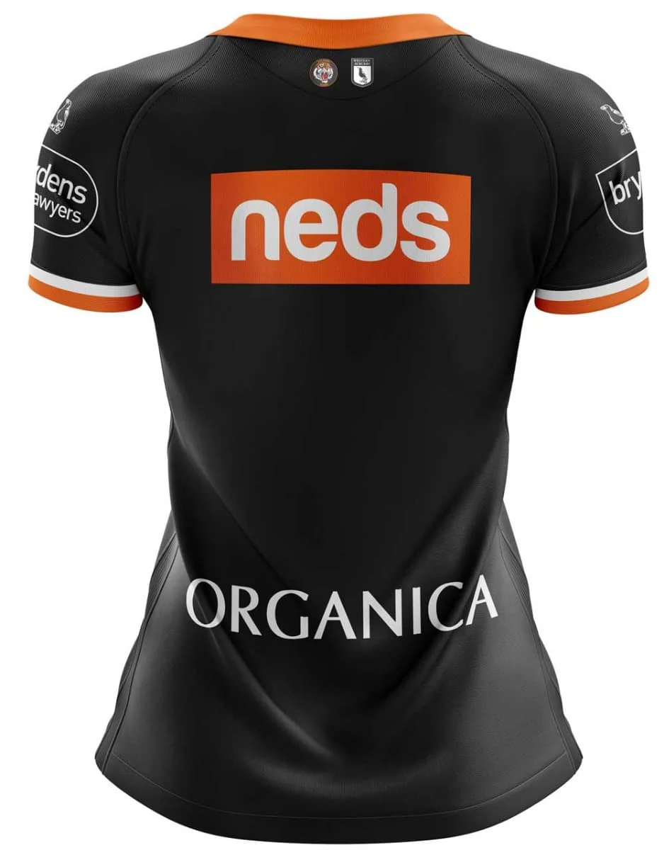 Wests Tigers NRL Womens Home Jersey - Image 2